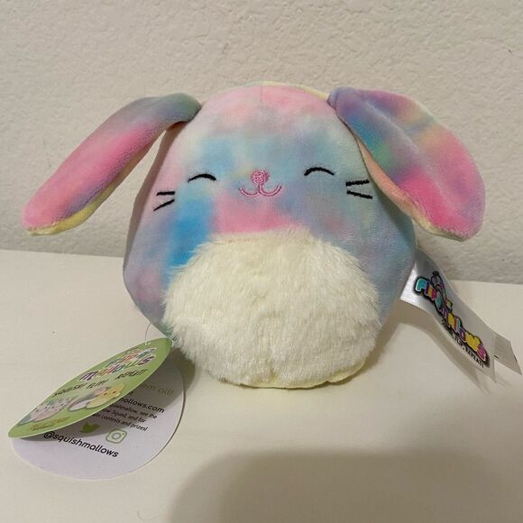 5” Squishmallow Flip-a-Mallow Candy the Bunny Rabbit Aimee the Chick NWT - Picture 1 of 8